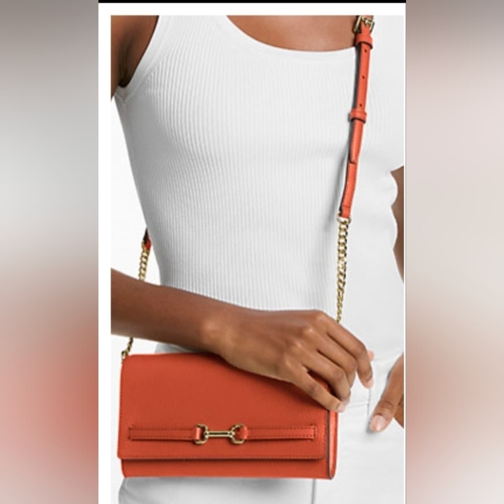 Michael Kors Orange Crossbody Bag